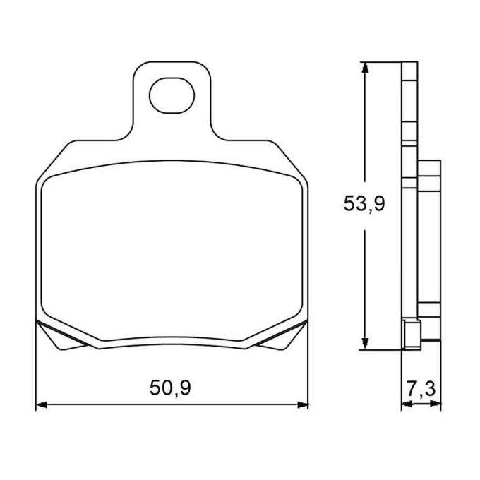 PASTILLA FRENOS ACCOSSATO AGPA42 ST RACIN STORE
