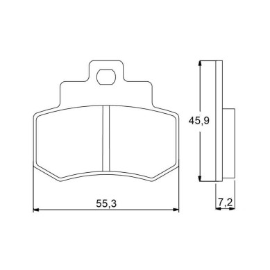 PASTILLA FRENOS ACCOSSATO AGPP51 st racing store