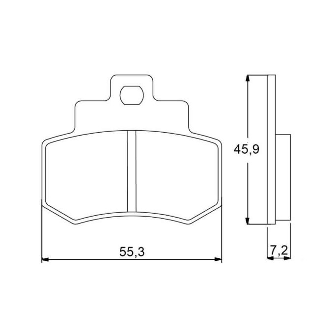 PASTILLA FRENOS ACCOSSATO AGPP51 st racing store