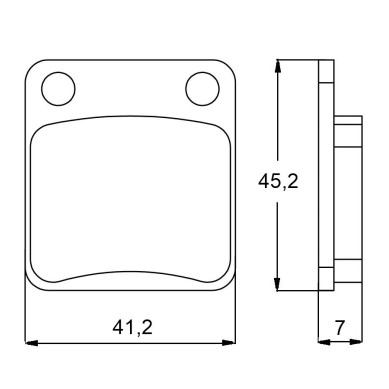 PASTILLA FRENOS ACCOSSATO AGPA88 st raicng store