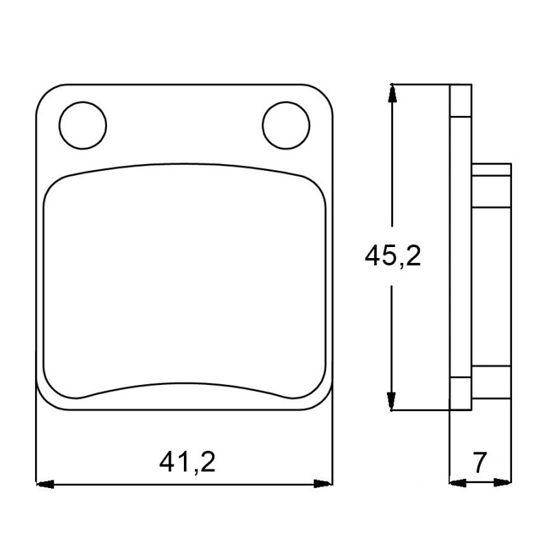 PASTILLA FRENOS ACCOSSATO AGPA88 st raicng store