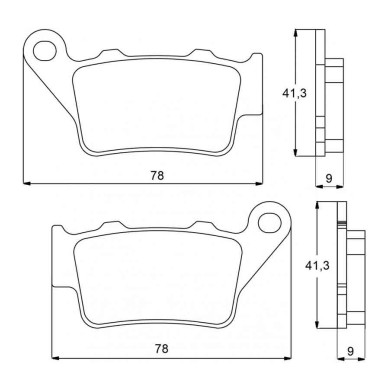 PASTILLA FRENOS ACCOSSATO AGPP91 ST RACING STORE