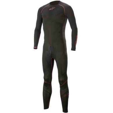 TÉRMICO 1 PIEZA ALPINESTARS UNDERSUIT RIDE TECH LITE NEGRO / ROJO