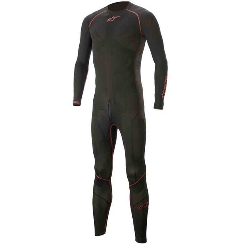 TÉRMICO 1 PIEZA ALPINESTARS UNDERSUIT RIDE TECH LITE NEGRO / ROJO