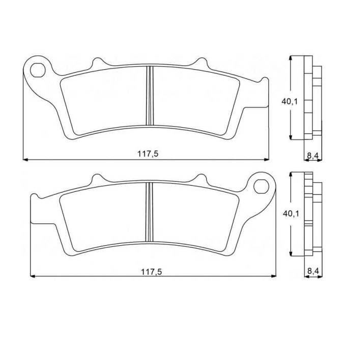 PASTILLA FRENOS ACCOSSATO AGPA99 ST RAICNG STORE