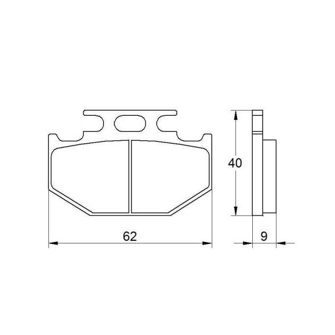 PASTILLA FRENOS ACCOSSATO AGPP99 ST RAICNG STORE