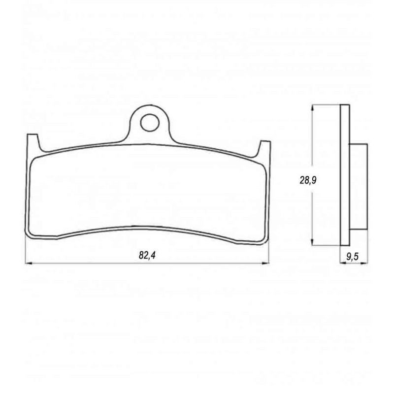 PASTILLA FRENOS ACCOSSATO AGPA137 ST RAICNG STORE