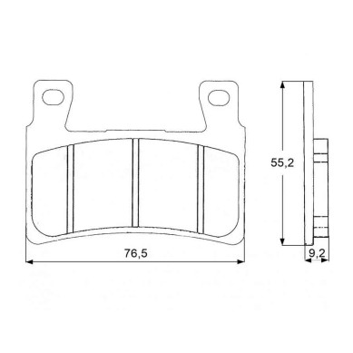 PASTILLA FRENOS ACCOSSATO AGPA140 ST RAICNG STORE