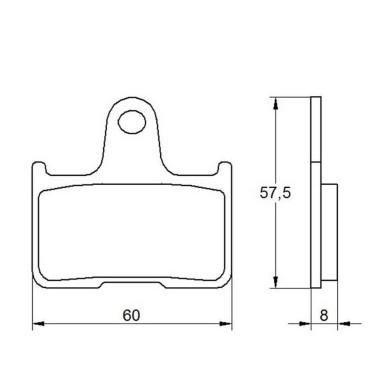 PASTILLA FRENOS ACCOSSATO AGPP143 st racings tore