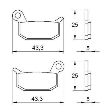 PASTILLA FRENOS ACCOSSATO AGPA159 st raicngs tore