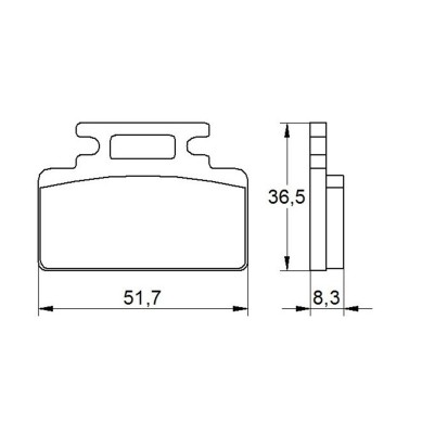 PASTILLA FRENOS ACCOSSATO AGPA168 st racing store