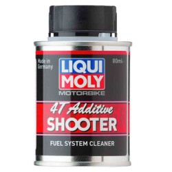 ADITIVO DE COMBUSTIBLE LIQUI MOLY ELIMINADOR DE RESIDUOS DE MOTORES 4T SHOOTER 80ML