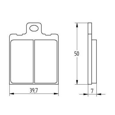 PASTILLA FRENOS ACCOSSATO AGPA194 st racing store