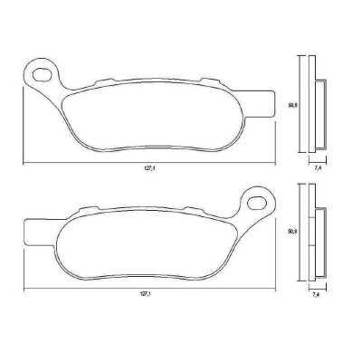 PASTILLA FRENOS ACCOSSATO AGPP213 st racing store