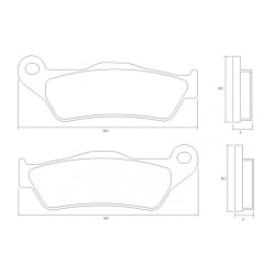 PASTILLA FRENOS ACCOSSATO AGPA218 st raicng store