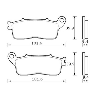 PASTILLA FRENOS ACCOSSATO AGPP240 st racingstore