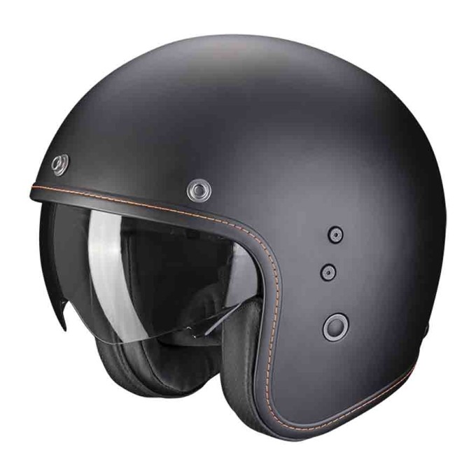 CASCO SCORPION BELFAST EVO SOLID NEGRO MATE st racing store