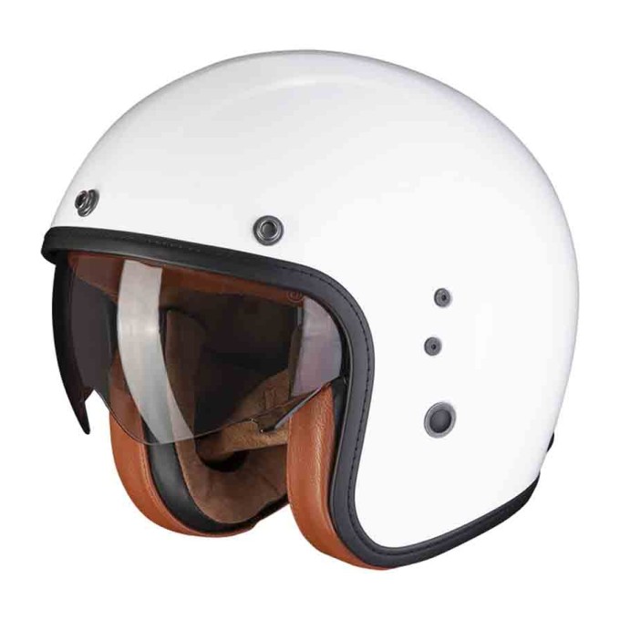 CASCO SCORPION BELFAST EVO LUXE BLANCO ST RACING STORE
