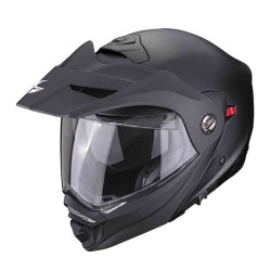 CASCO SCORPION ADX-2 SOLIDO NEGRO PERLA MATE