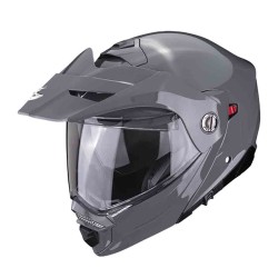 CASCO SCORPION ADX-2 SOLIDO GRIS CEMENTO ST RACING STORE