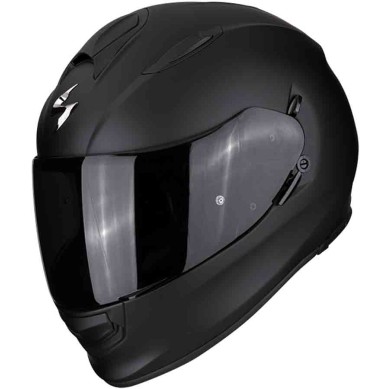 CASCO SCORPION EXO-491 SOLIDO NEGRO st raicng store