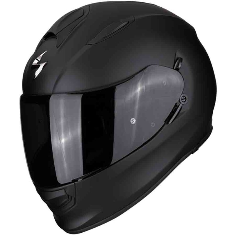 CASCO SCORPION EXO-491 SOLIDO NEGRO st raicng store