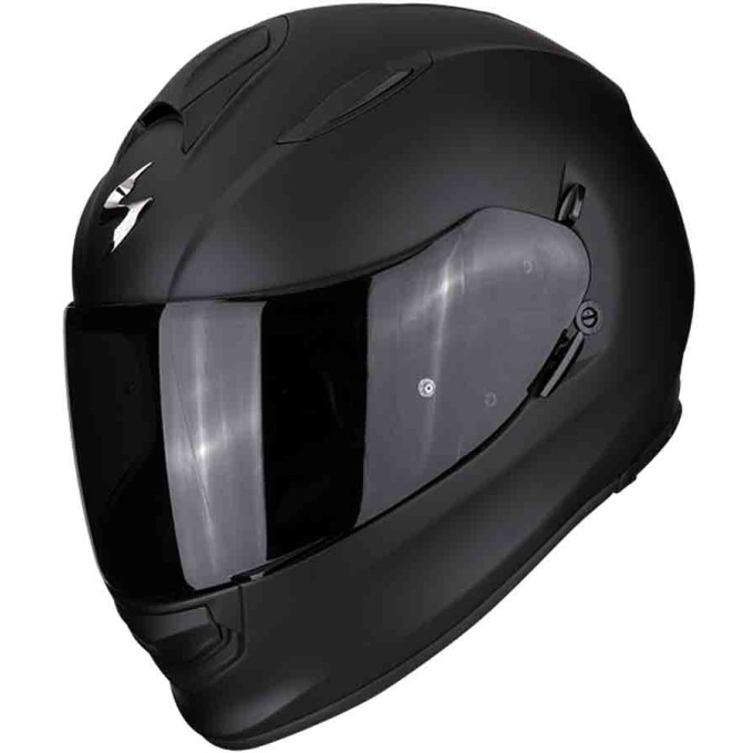 CASCO SCORPION EXO-491 SOLIDO NEGRO st raicng store