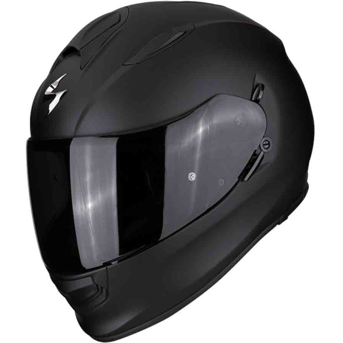 CASCO SCORPION EXO-491 SOLIDO NEGRO MATE ST RACING STORE