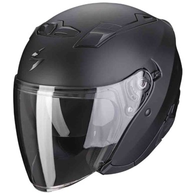 CASCO SCORPION EXO-230 SOLID NEGRO MATE ST RAICNG STORE