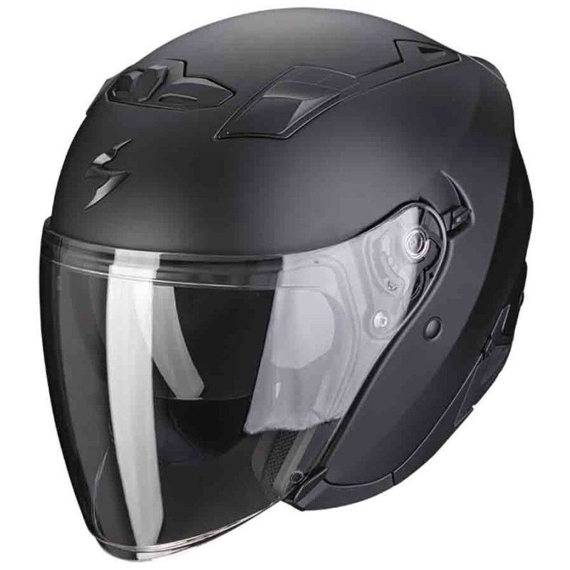 CASCO SCORPION EXO-230 SOLID NEGRO MATE ST RAICNG STORE