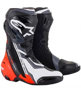 BOTAS DE MOTO ALPINESTARS SUPERTECH R BLANCO / NEGRO / ROJO FLOR BOTAS DE MOTO ALPINESTARS SUPERTECH R BLANCO / NEGRO / ROJO FLOR
