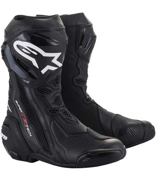 BOTAS DE MOTO ALPINESTARS SUPERTECH R VENTILADAS NEGRAS BOTAS DE MOTO ALPINESTARS SUPERTECH R VENTILADAS NEGRAS