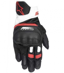 GUANTES ALPINESTARS SP-5 NEGRO / ROJO 3558517123