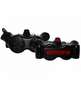 JUEGO PINZAS ACCOSSATO 100 mm TITANIO PZ005K-SD