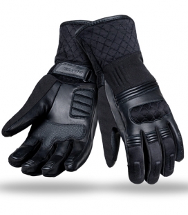 GUANTES DE MOTO INVIERNO MUJER SEVENTY DEGREES SD-T53 NEGROS