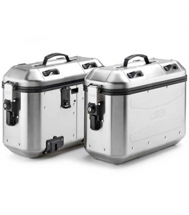 MALETAS LATERALES GIVI ALASKA 36 LITROS ALUMINIO