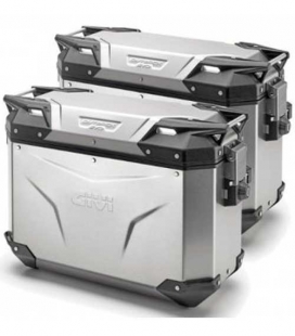 MALETAS LATERALES GIVI TREKKER OUTBACK EVO ALUMINIO 37 / 33 LITROS