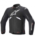 CHAQUETA ALPINESTARS T-GP R V3 DRYSTAR NEGRA / BLANCA