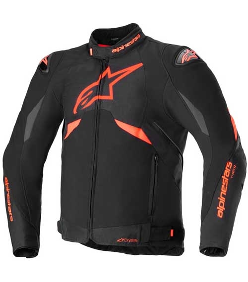 CHAQUETA ALPINESTARS T-GP R V3 DRYSTAR NEGRA / ROJA