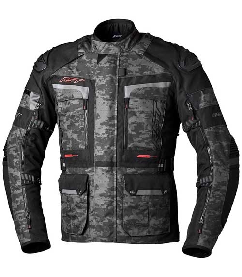 CHAQUETA HOMBRE RST ADVENTURE-X GRIS / CAMUFLAJE