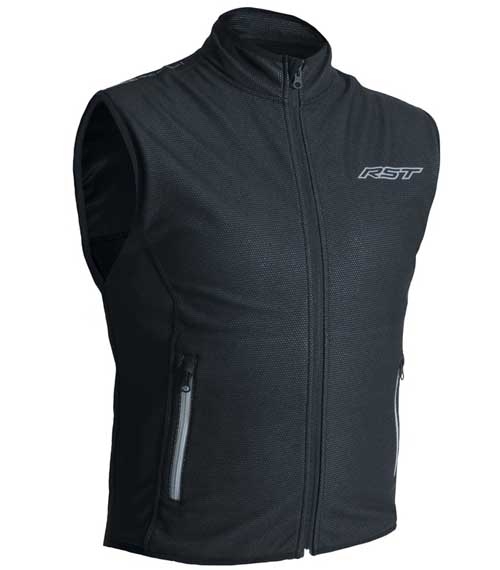 CHALECO RST TÉRMICO CORTAVIENTOS NEGRO