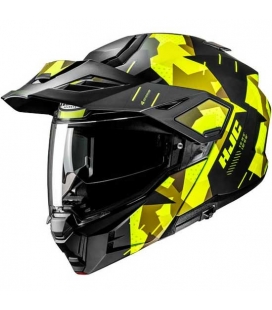 CASCO INTEGRAL HJC I80 ROKI NEGRO / VERDE / NARANJA