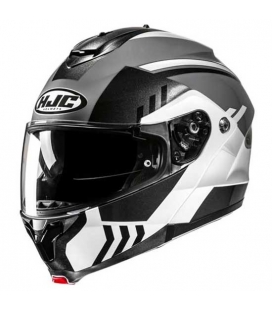 CASCO INTEGRAL C91N KAON NEGRO / AMARILLO / BLANCO