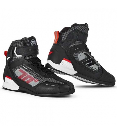 MT HELMETS BOTA SD-BR2 VELOCE NEGRO / ROJO / BLANCO 