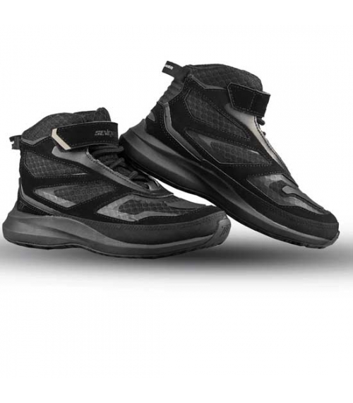 MT HELMETS BOTA SD-BR2 VELOCE NEGRO / ROSA / BLANCO