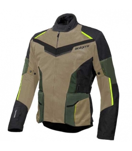 CHAQUETA CORDURA VERANO SEVENTY DEGREES SD-JT70 ATACAMA ARENA / VERDE / AMARILLO FLÚOR