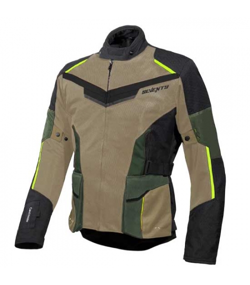 CHAQUETA HOMBRE SEVENTY DEGREES SD-JT70 ATACAMA HOMBRE GRIS / AZUL / ROJO