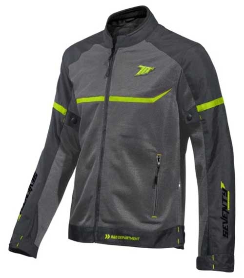 CHAQUETA HOMBRE SEVENTY DEGREES SD-JR65 PISTON NEGRO / GRIS / BLANCO