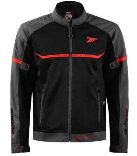 CHAQUETA CORDURA VERANO SEVENTY DEGREES SD-JR30.1 MOJAVE NEGRO / BLANCO