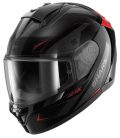 CASCO INTEGRAL SHARK RIDILL 2 MEKRANIUM NEGRO / ROJO